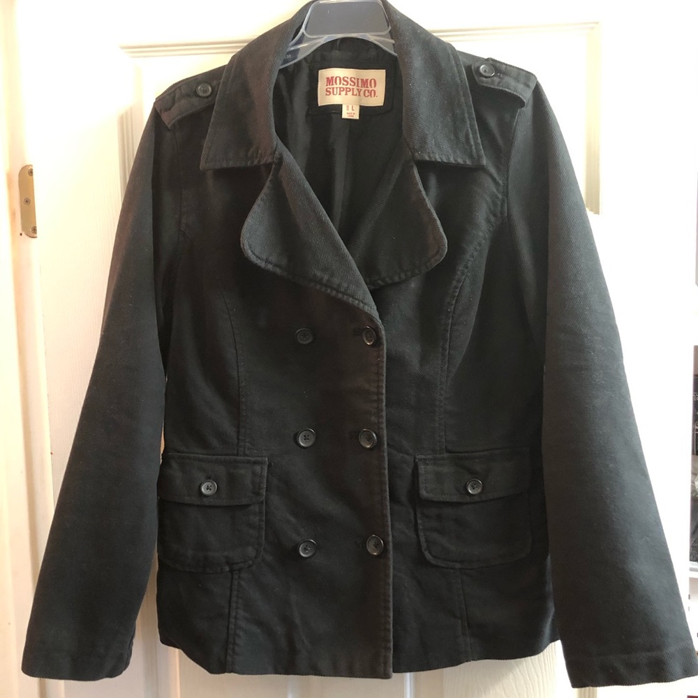 Mossimo jacket, black, large